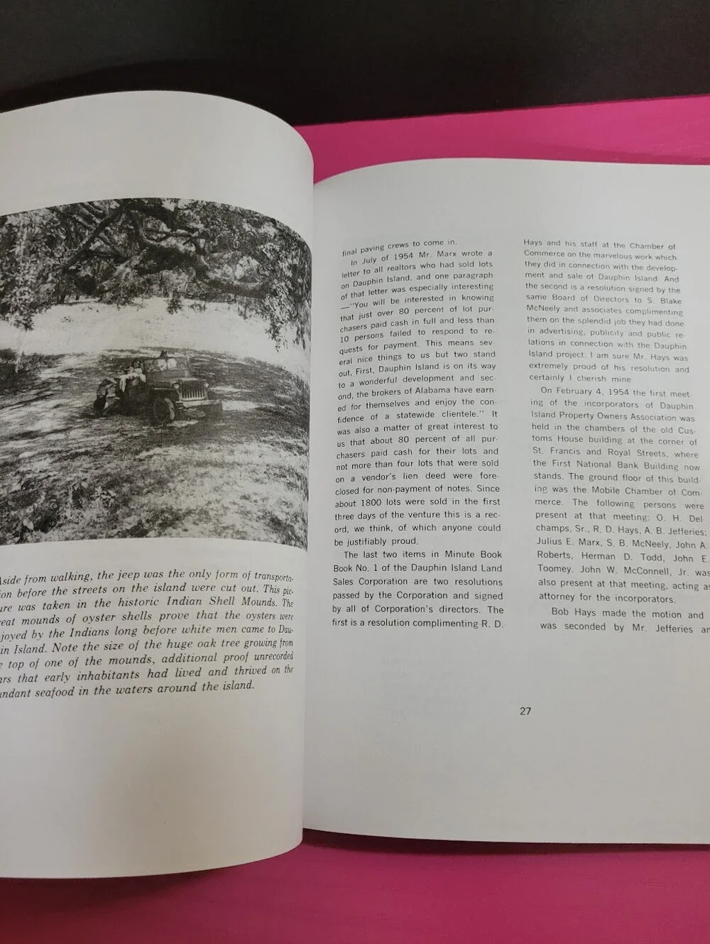 Bundle 2 Books Development of Dauphin Island, Alabama Dauphin Island 1699 (1646)